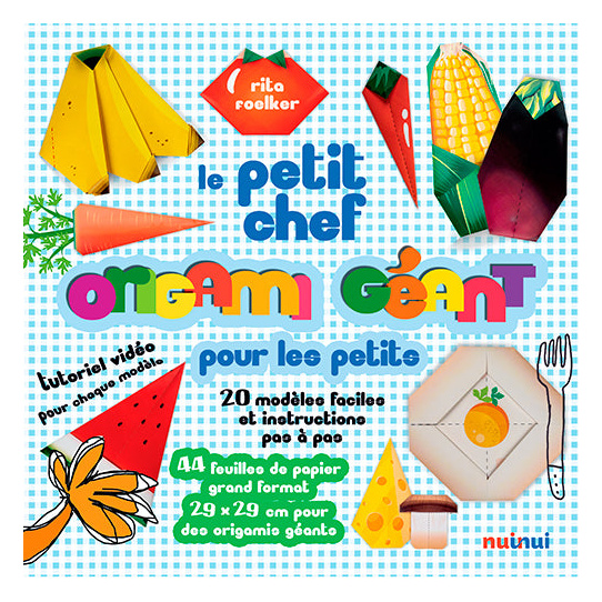 Origami géant pour les petits - Le petit chef