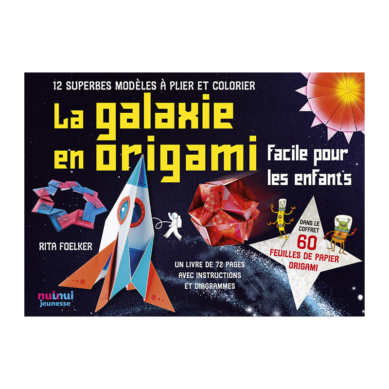 La galaxie en origami - Facile pour les enfants