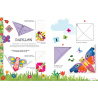 Le jardin en origami - 12 superbes modèles à plier et colorier