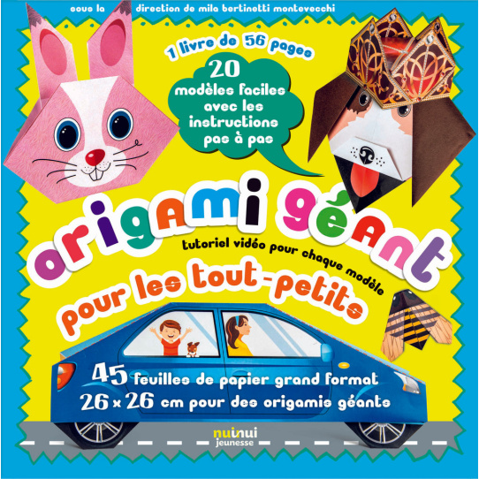 Origami géant pour les tout-petits