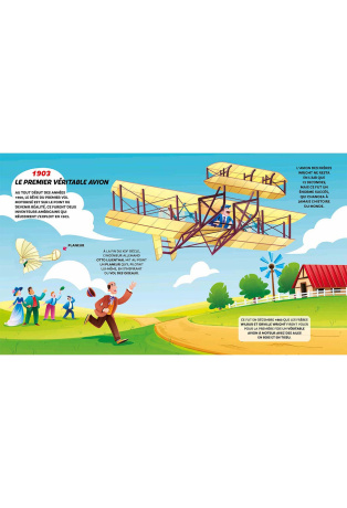 Avions - De la machine volante de Léonard de Vinci à l'avion invisible