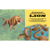 Construis en 3D un lion géant - Avec un livret de 48 pages