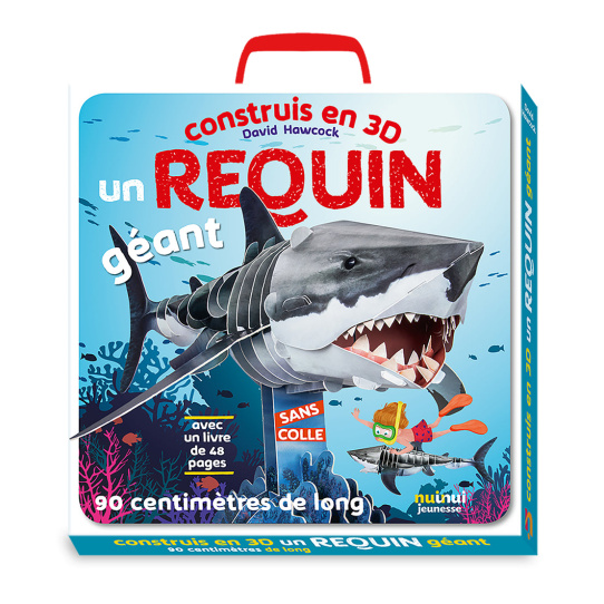 Construis en 3D un requin géant