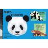 Construits en 3D un panda géant - Avec 1 livre