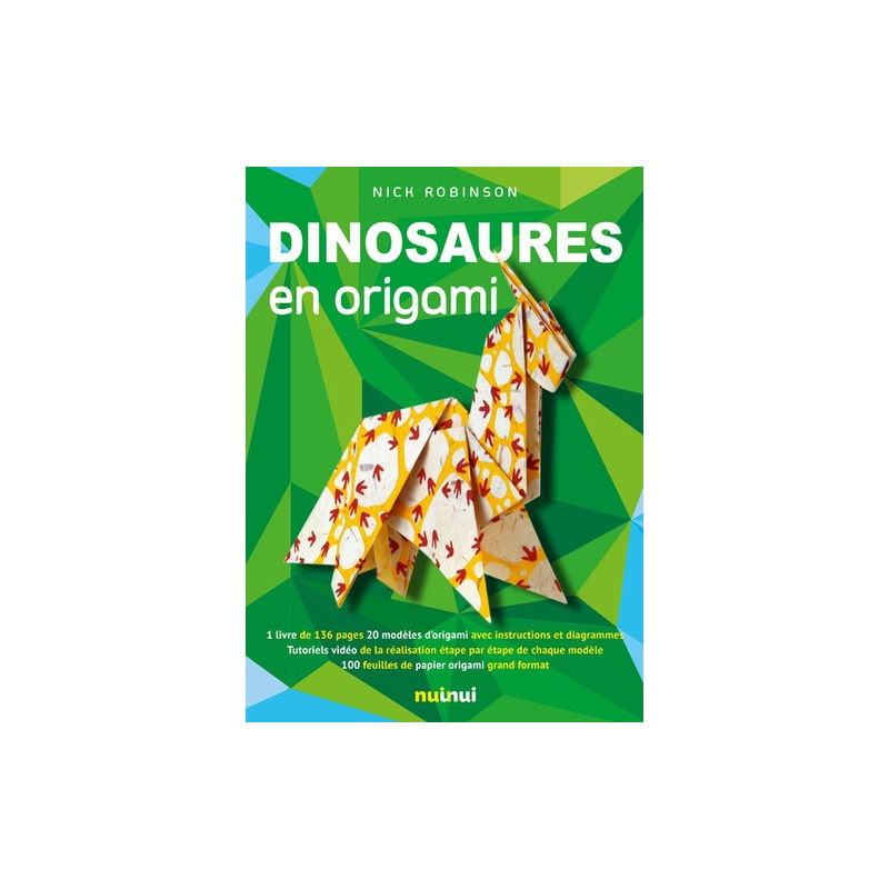 Dinosaures en origami