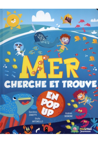Mer - Cherche et trouve en pop-up