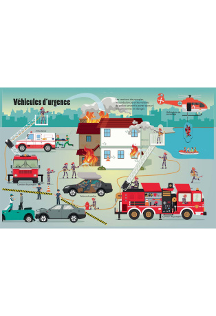 Véhicules - Animations, tirettes, volets à soulever