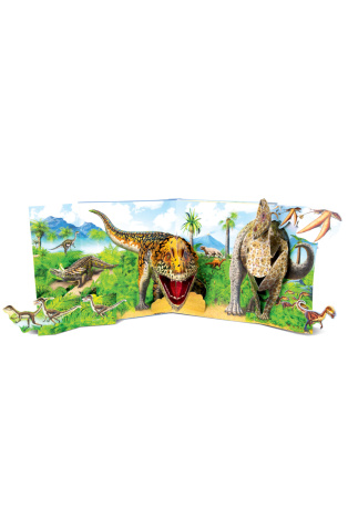 Le monde des dinosaures - Pop-up XXL