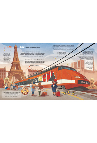 Trains - Des locomotives à vapeur à la lévitation magnétique