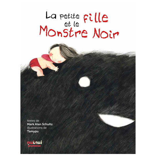 La petite fille et le monstre noir