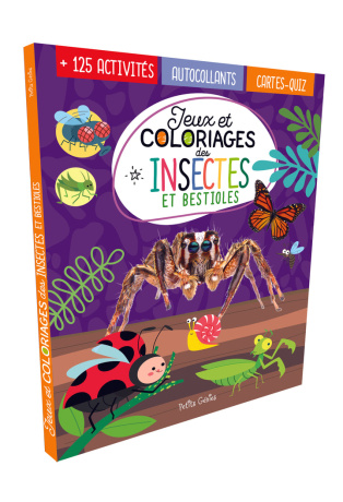 Jeux et coloriages des insectes et bestioles