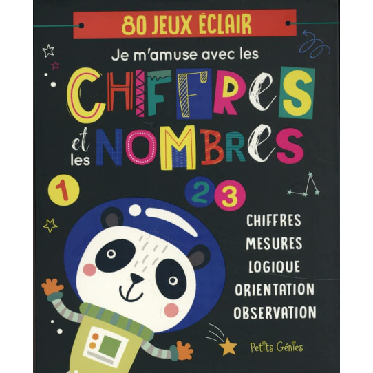 Je m'amuse avec les chiffres et maths - Avec 1 feutre effaçable