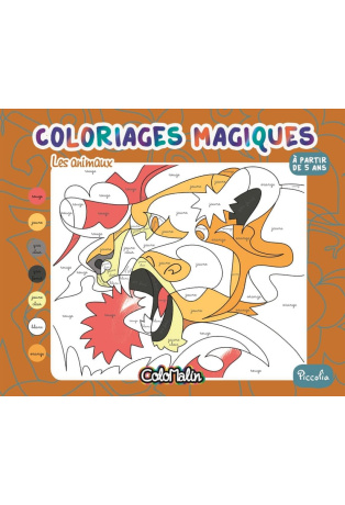Les animaux - Coloriages magiques