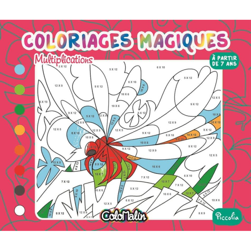 Multiplications - Coloriages magiques Multiplications - Coloriages magiques