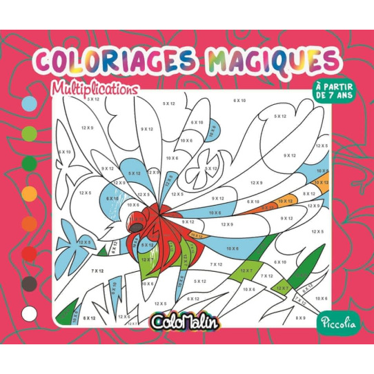 Multiplications - Coloriages magiques