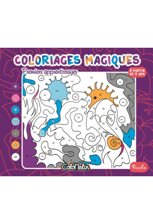 Premiers apprentissages - Coloriages magiques