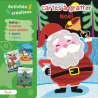 Cartes à gratter Noël - Avec 4 cartes et 1 stylet