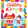 Mon cahier de gommettes Noël - 1000 gommettes avec 80 étoiles dorées !
