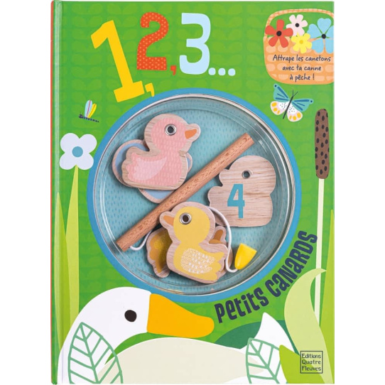 1, 2, 3... Petits canards - Attrape les canetons avec ta canne à pêche !