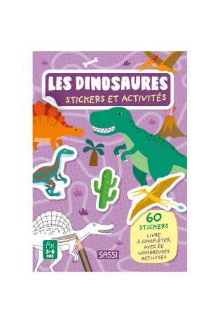Les dinosaures - Avec 60 stickers