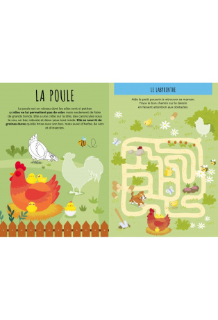 La ferme - Avec 60 stickers