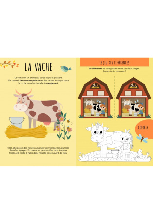 La ferme - Avec 60 stickers