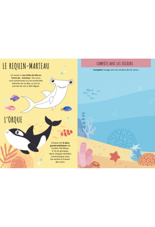 La mer - Avec 60 stickers