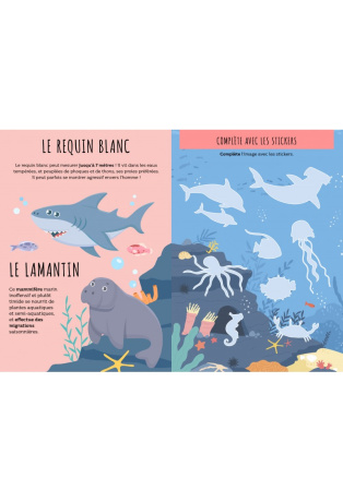 La mer - Avec 60 stickers