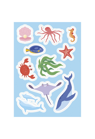 La mer - Avec 60 stickers