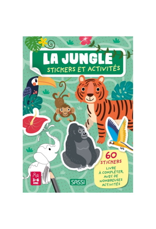 La jungle - Avec 60 stickers
