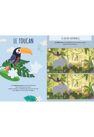 La jungle - Avec 60 stickers