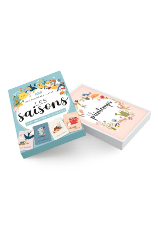 Les saisons - Avec un livre et 30 cartes