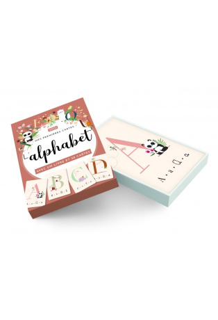 L'alphabet  - Avec un livre et 30 cartes