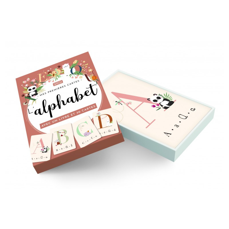 L'alphabet - Avec un livre et 30 cartes L'alphabet - Avec un livre et 30 cartes