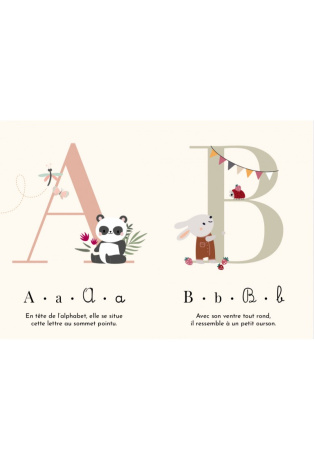 L'alphabet  - Avec un livre et 30 cartes