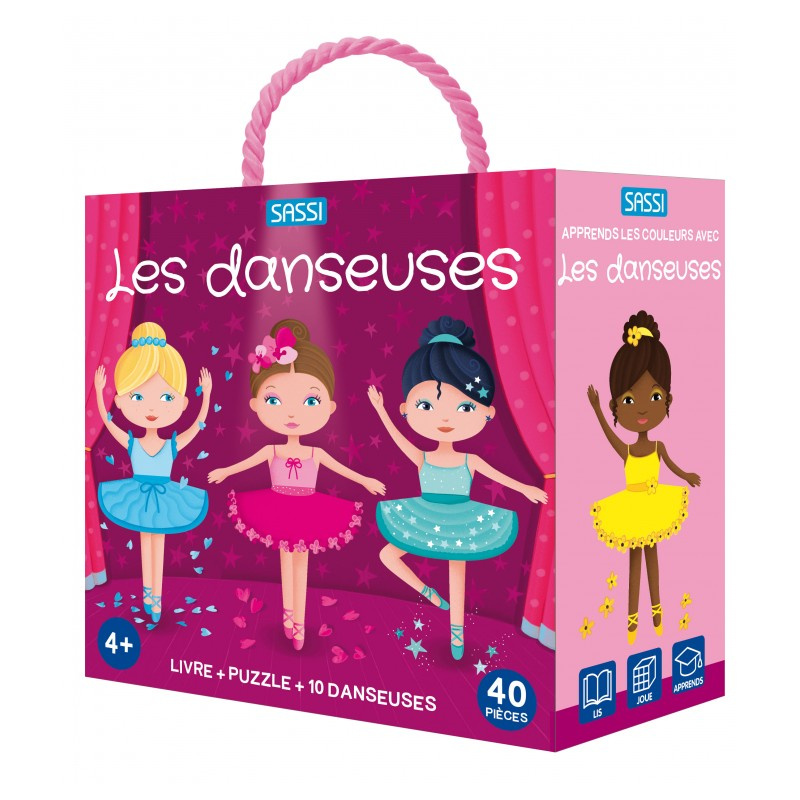 Apprends les couleurs avec les danseuses
