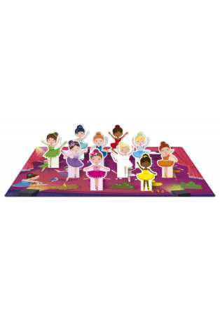 Apprends les couleurs avec les danseuses