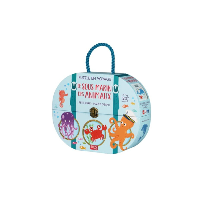 Le sous-marin des animaux - Puzzle en voyage Le sous-marin des animaux - Puzzle en voyage