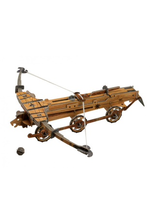 Les machines de Léonard de Vinci - La catapulte et l'arbalète