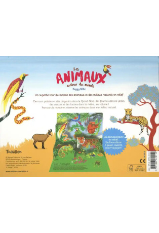 Les animaux autour du monde - Livre Pop-Up