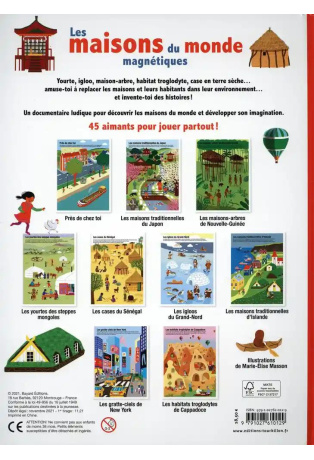 Les maisons du monde magnétiques