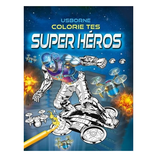 Colorie tes superhéros