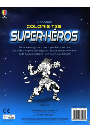 Colorie tes superhéros