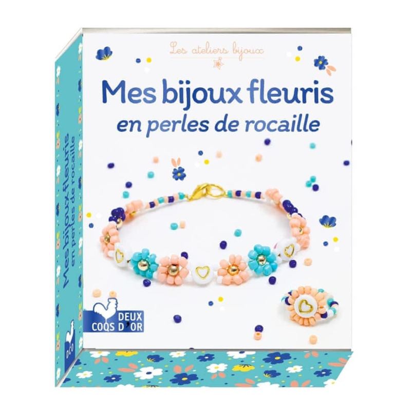 Mes bijoux fleuris en perles de rocaille Mes bijoux fleuris en perles de rocaille