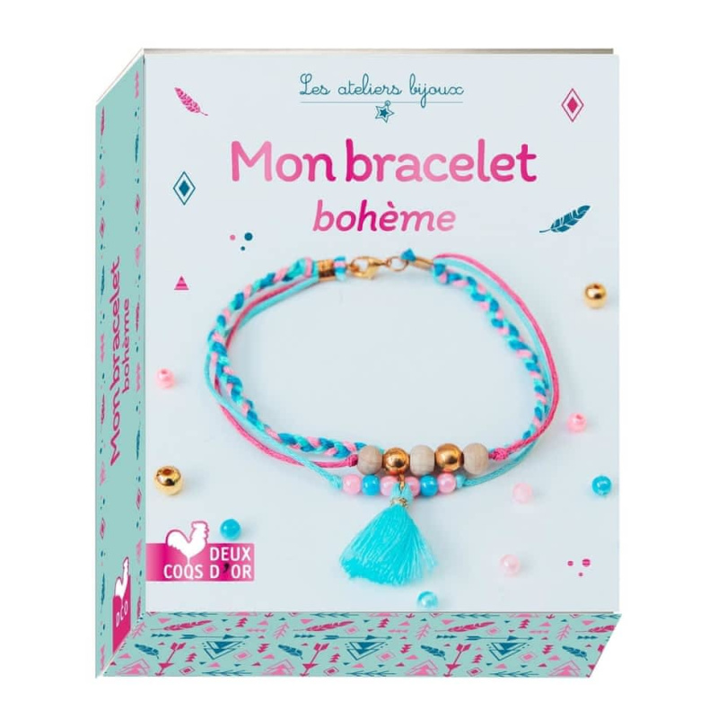 Mon bracelet bohème - Mini coffret avec accessoires