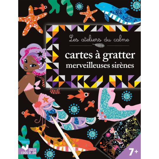 Cartes à gratter Merveilleuses sirènes