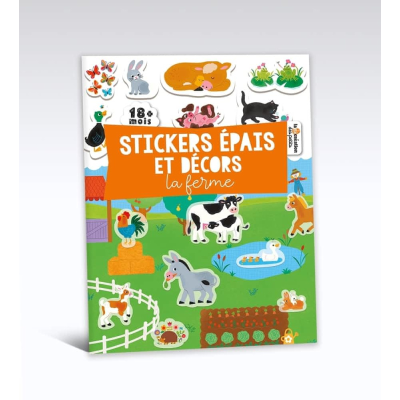 La ferme - Stickers épais et décors La ferme - Stickers épais et décors