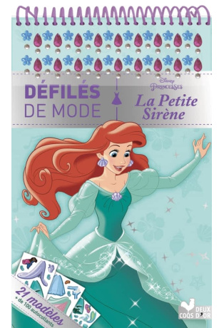 La Petite Sirène - 21 modèles + 200 autocollants