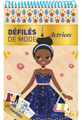 Actrices - 21 modèles + 200 autocollants