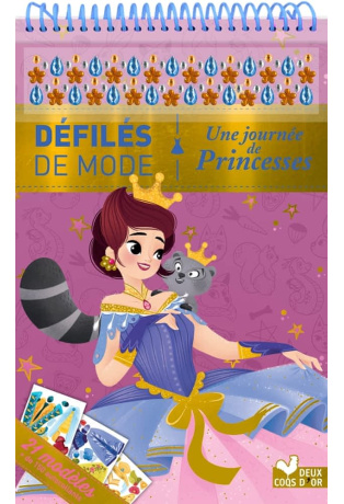 Une journée de princesses - 21 modèles + 200 autocollants